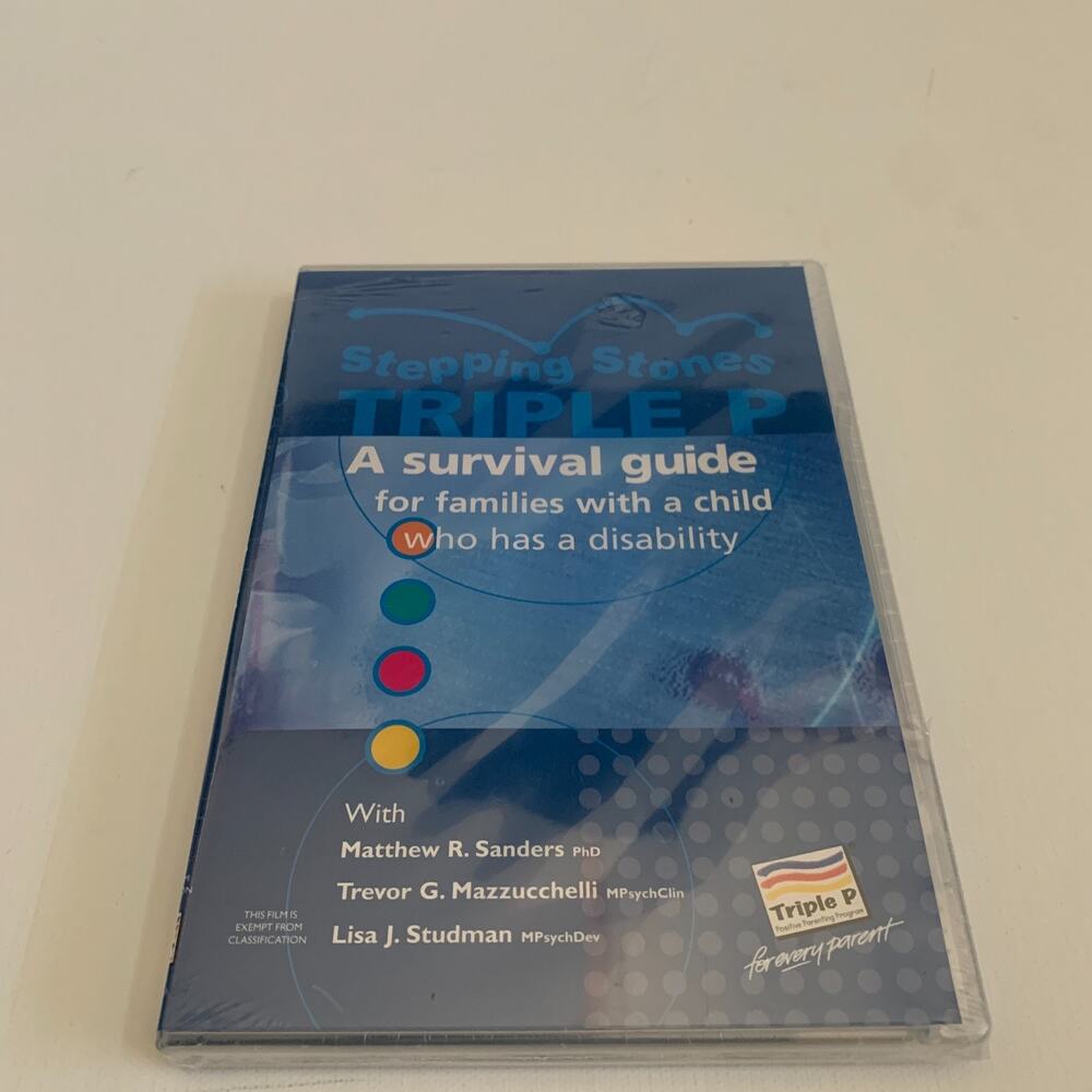 A Survival Guide For Families With A Child Who Has Disability 2003 DVD New